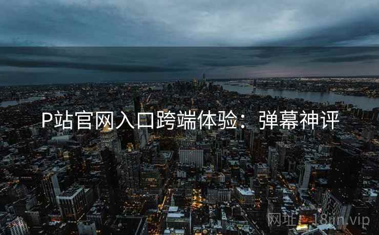 P站官网入口跨端体验：弹幕神评