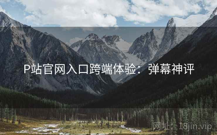 P站官网入口跨端体验：弹幕神评